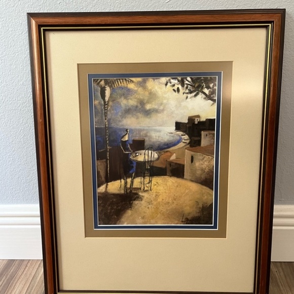 Didier Lourenco 'Atardecer Entre Los Arboles' Sunset Among the Trees Art print - Picture 1 of 5